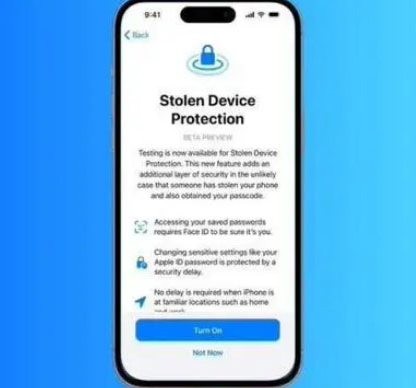 泾川苹果授权维修店分享被盗设备保护功能开启方法 